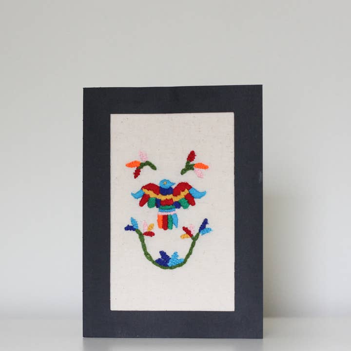 Coleção Mexico: Moldurável Mão Bordado Saudação por atacado de Mision De Caridad