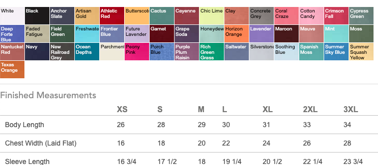 Total Apparel - Wholesale T-Shirt - Unisex - ComfortWash by Hanes Men's Garment-Dyed T-Shirt | GDH10021