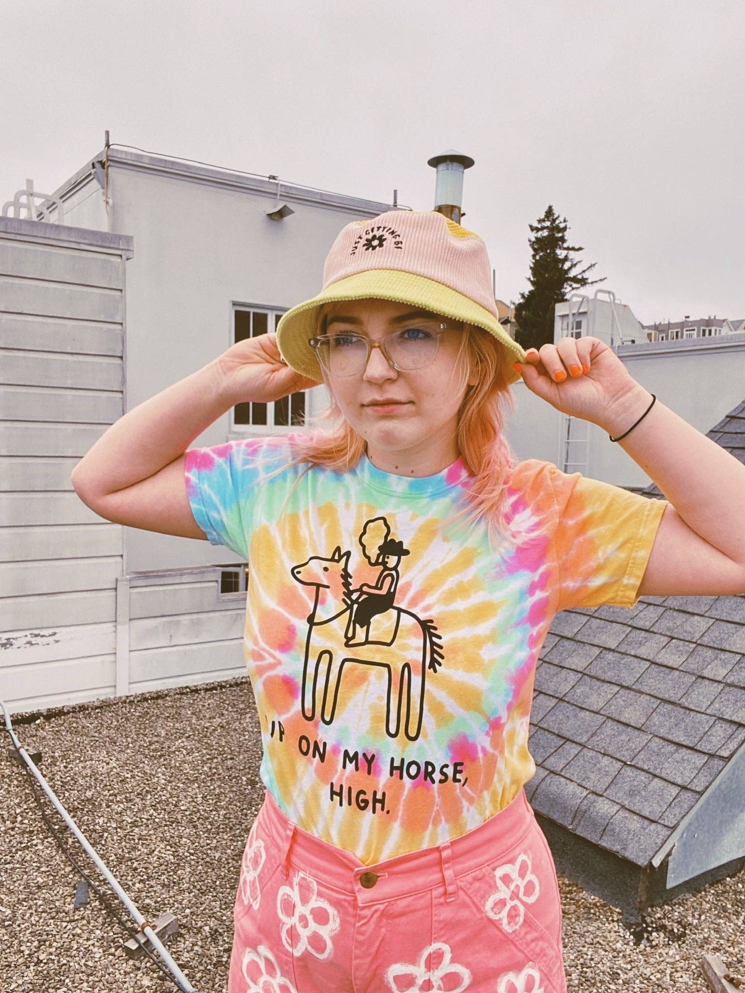 The Peach Fuzz - Wholesale Vissershoedje - Dames - Gewoon een bi-kleurige emmerhoed krijgen8