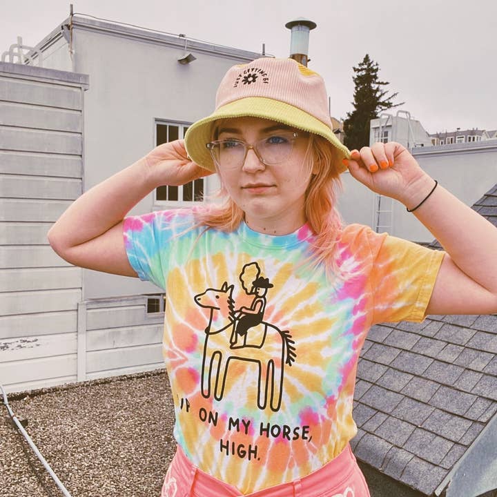 The Peach Fuzz - Wholesale Vissershoedje - Dames - Gewoon een bi-kleurige emmerhoed krijgen8