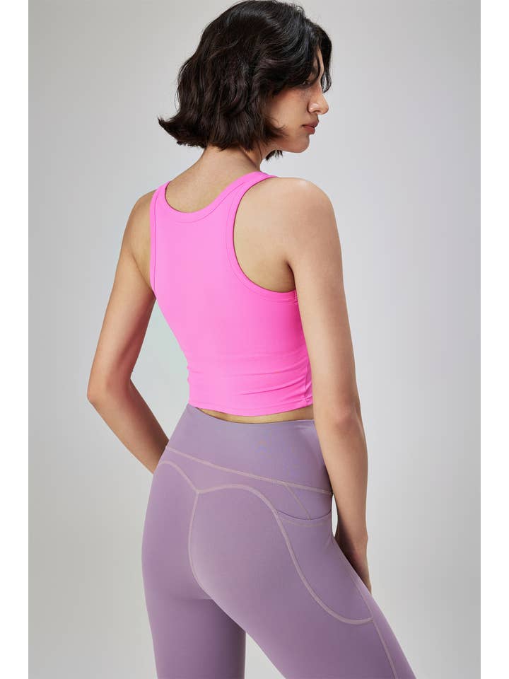 91thelabel - Vendita all'ingrosso Reggiseno sportivo - Donna - Reggiseno sportivo Nessa Longlined Modelled Cup4