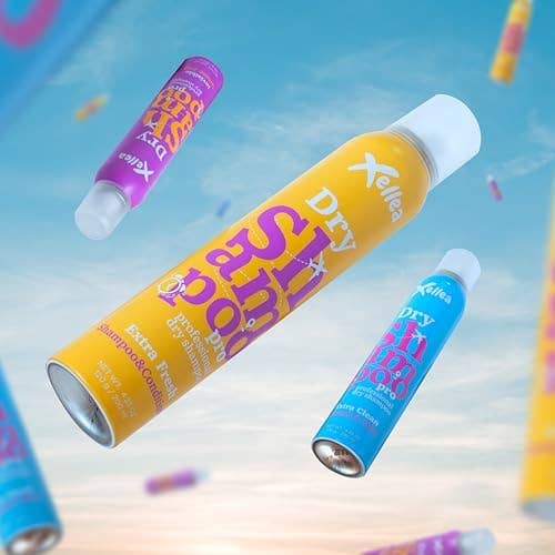 Babilo - Vendita all'ingrosso Shampoo secco - Shampoo secco volumizzante per capelli scuri, assorbimento istantaneo dell'olio, senza residui bianchi, non tossico, ideale per donne e uomini, aggiunge volume senza seccare19