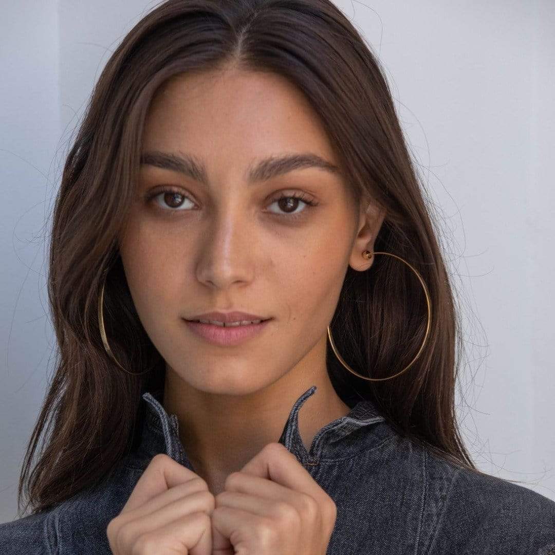 Jennifer Zeuner Jewelry - Wholesale Hoop Earrings - Jennifer 3" Hoops3