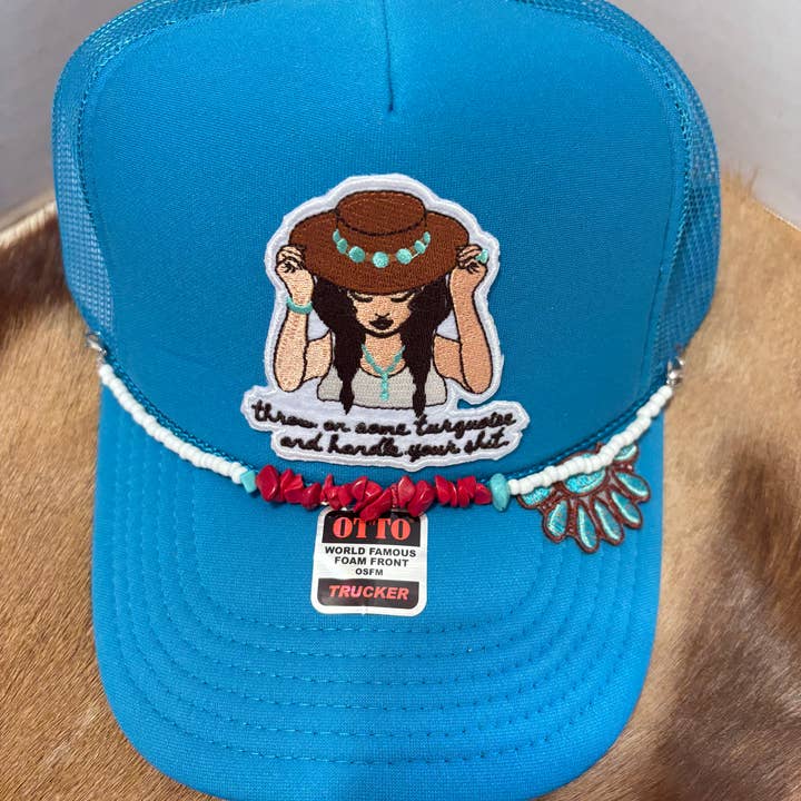 Fun Trucker Hats for wholesale by Homestead Hattie Co