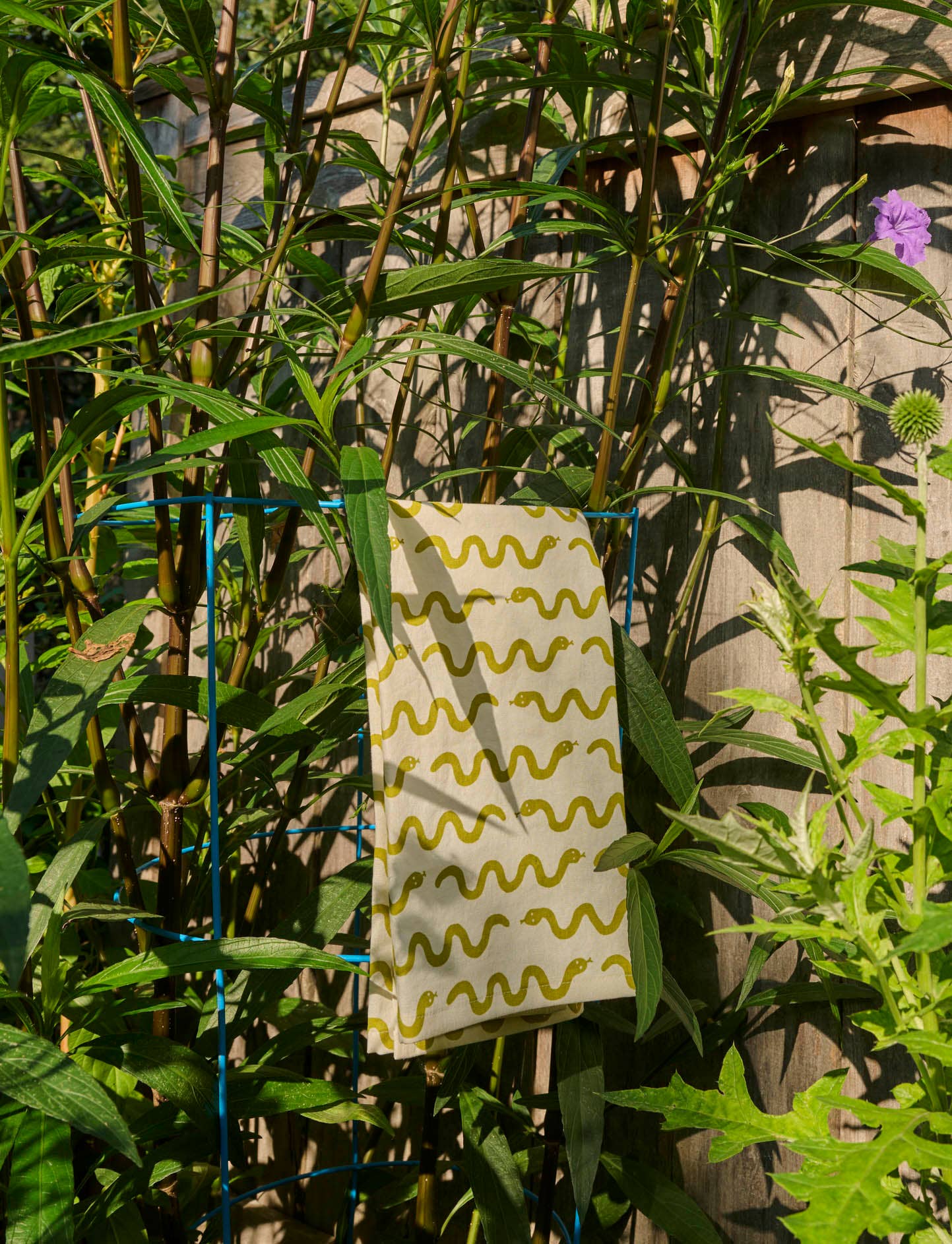 LCQKS - Wholesale Tea Towel - Hand Screen-Printed Cotton Linen Tea Towel from St. Louis
1