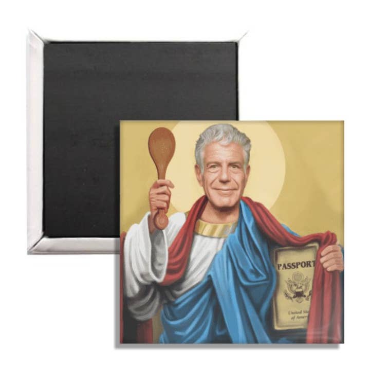 Shady Front - Wholesale Magnet - Saint Anthony Bourdain Inspired Fridge Magnet