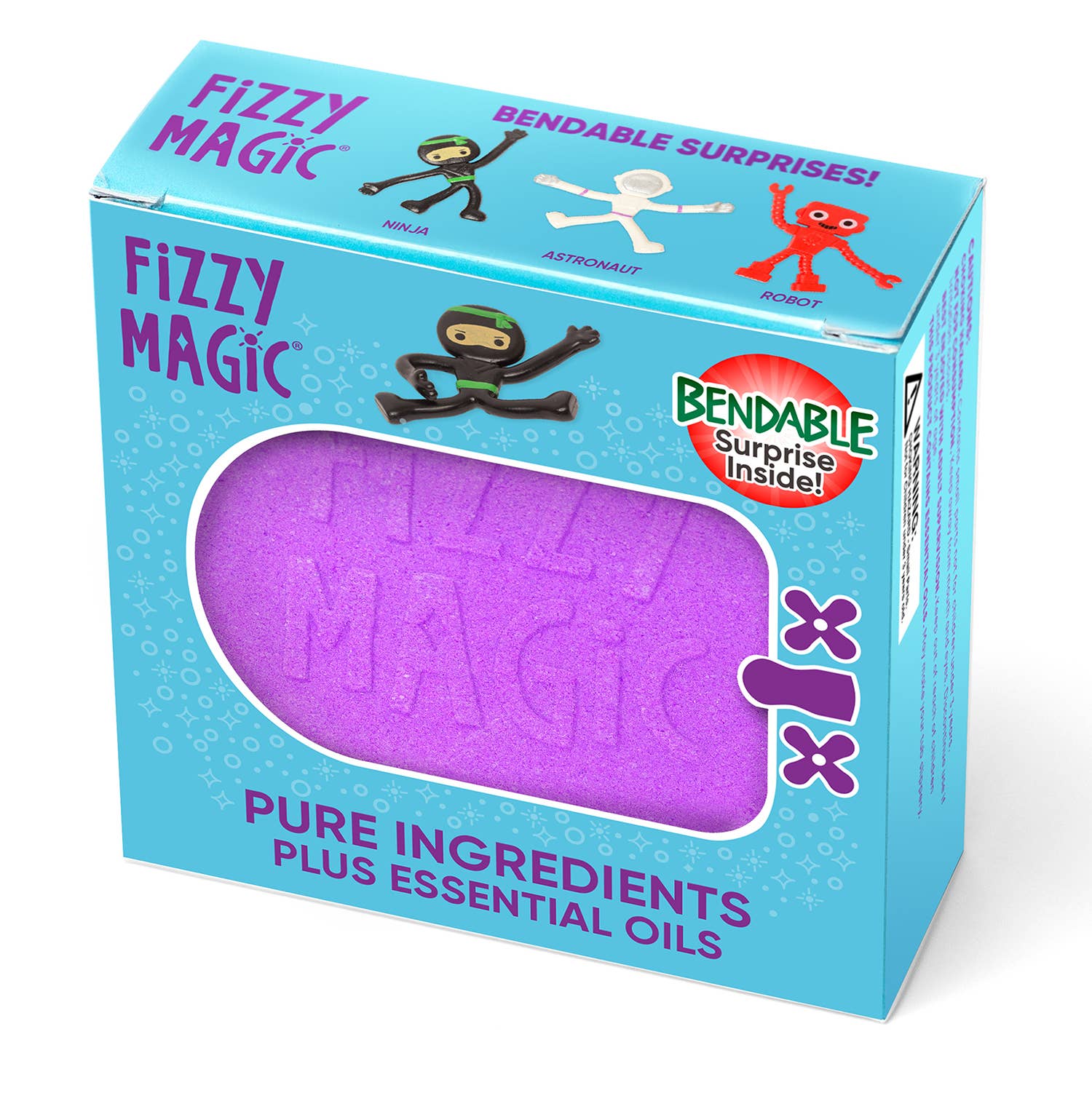 Purposeful Bliss - Fizzy Magic - Wholesale Bath Bomb/Fizz - Bath Bombs Bendable Science Toys Inside Display4