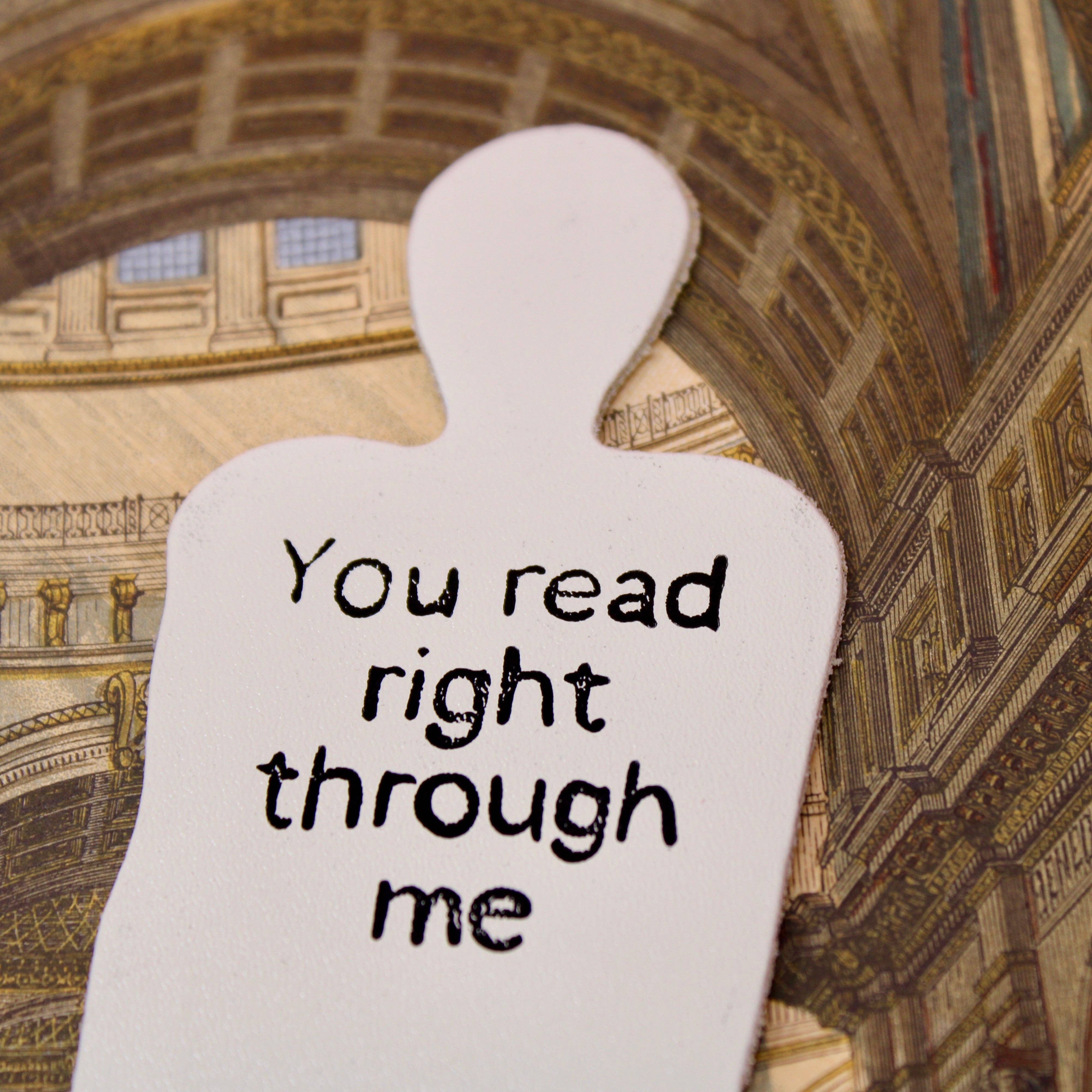 Ark Colour Design – wholesale Bokmärke – Skelettbokmärke - Du läser rakt igenom mig4