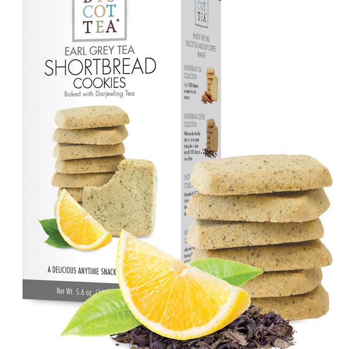 Earl Grey Shortbread for wholesale by Biscottea Baking Co