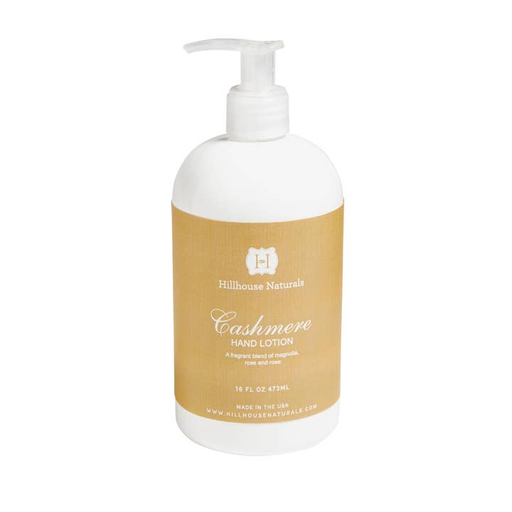 Hillhouse Naturals/Field+Fleur - Wholesale Hand Cream/Lotion - Cashmere Hand Lotion 16oz. Ctn. 60