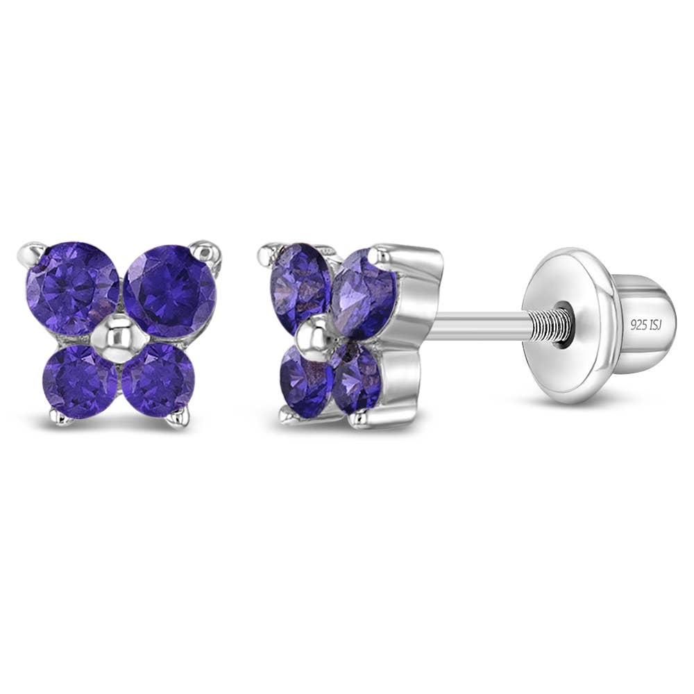 Buy GIVA 92.5 Sterling Silver Shiny Butterfly Earrings for Kids Online At  Best Price @ Tata CLiQ