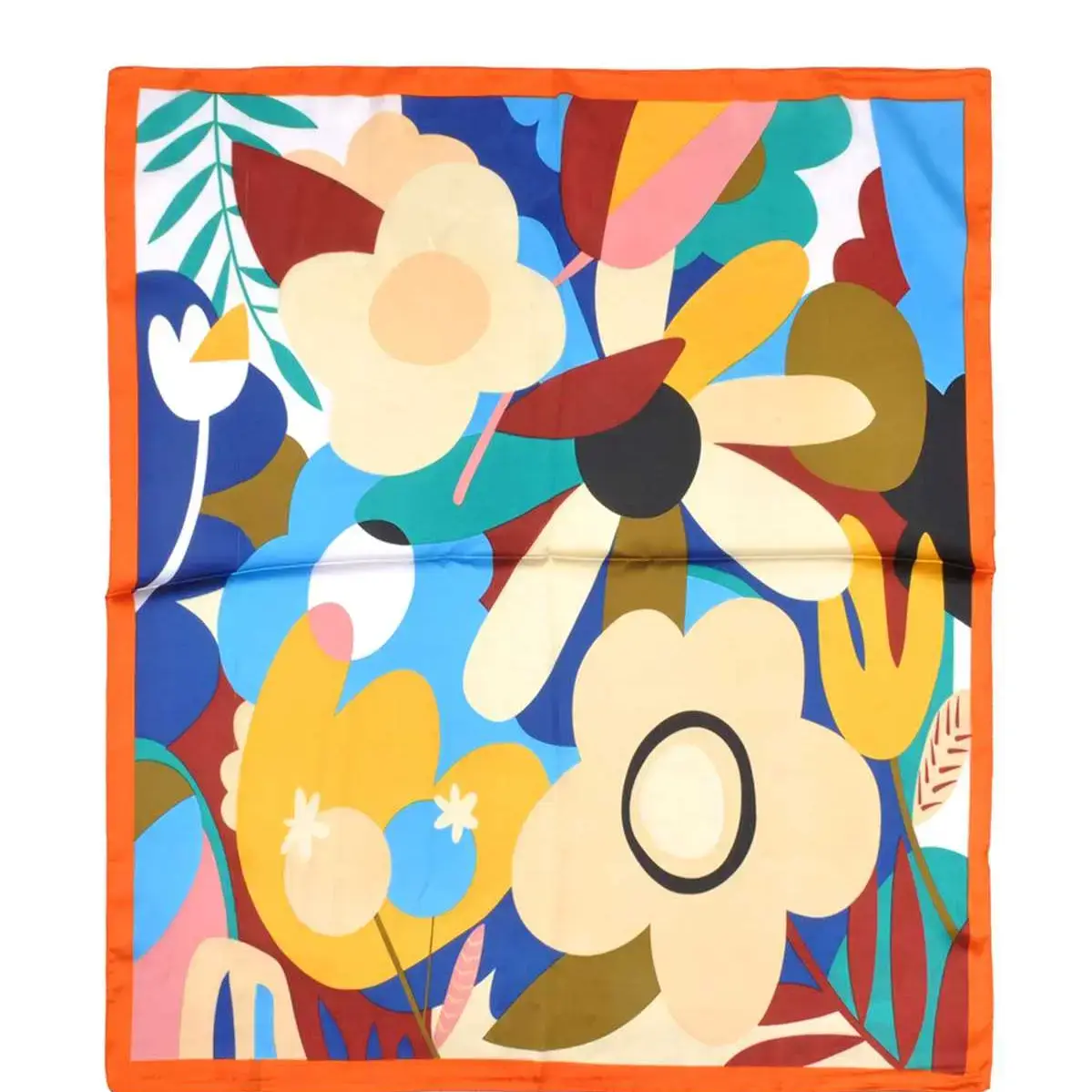 anbfashion - Wholesale Scarf - Women's - SILKY BANDANA SCARF BS-00463