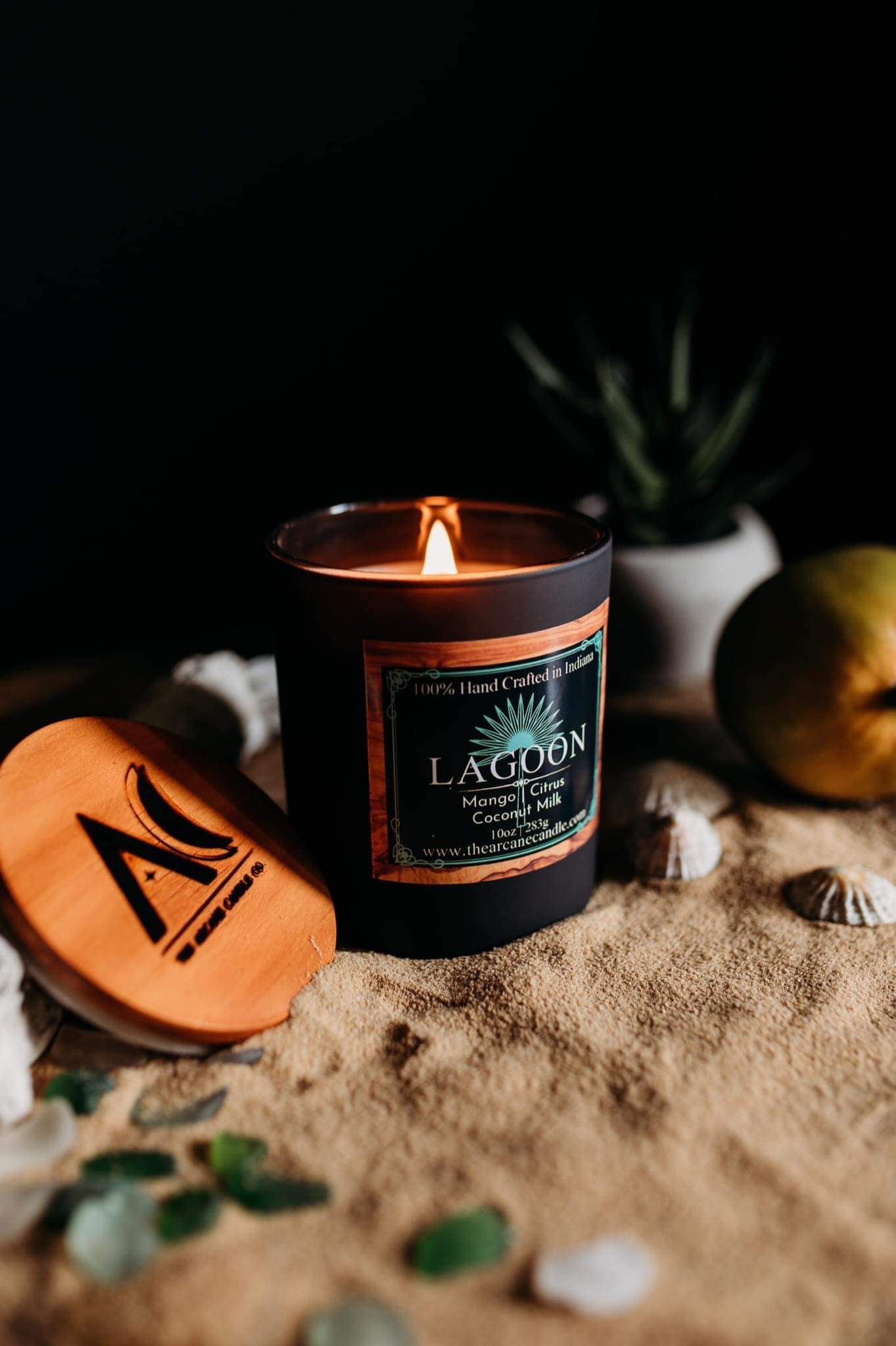 The Arcane Candle - Wholesale Jar/Filled Candle - Lagoon1