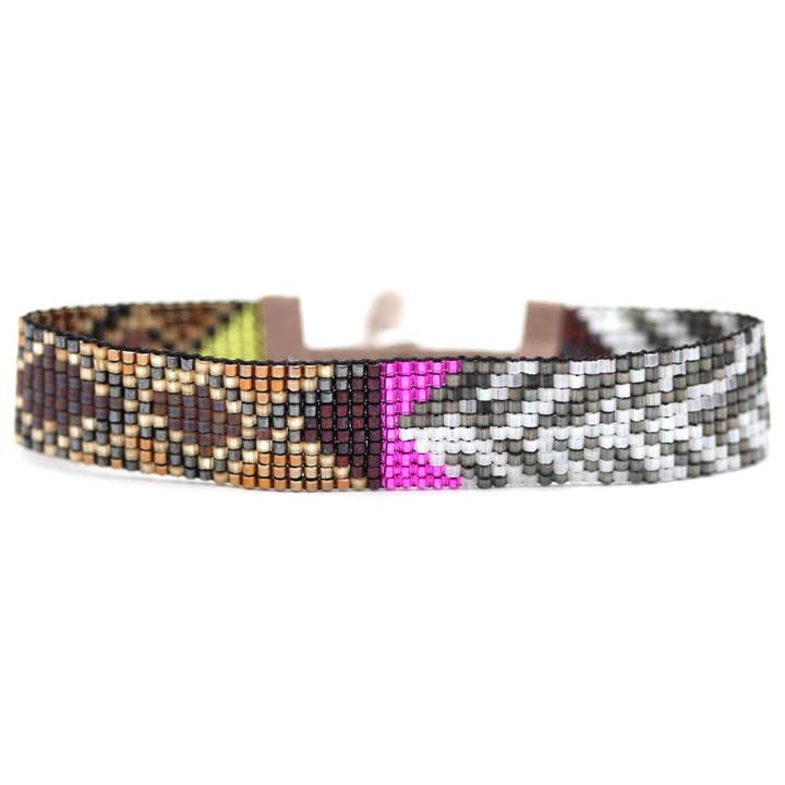 Zebra Snake Bracelet for wholesale by Julie Rofman
