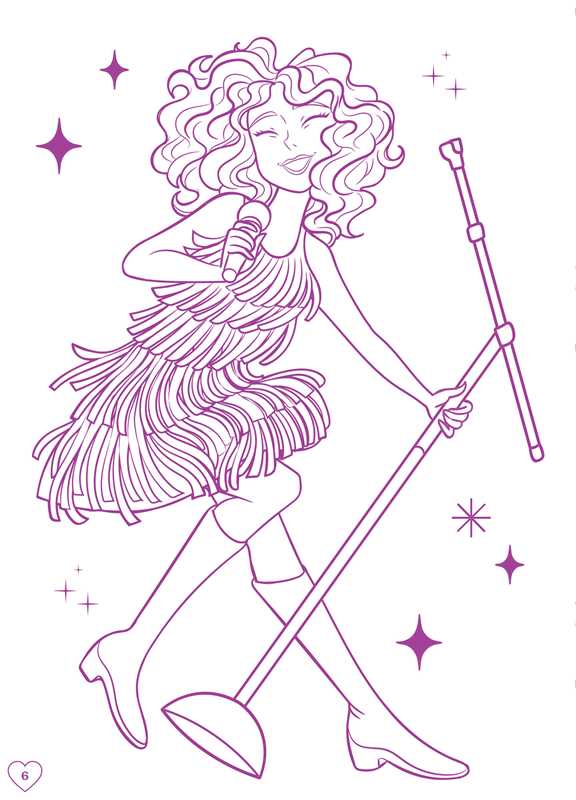 Simon & Schuster - Wholesale Coloring & Activity Book - Kids & Baby - Taylor's World: Coloring and Activity Book with 7 heart-shaped stackable markers by Delaney Foerster7