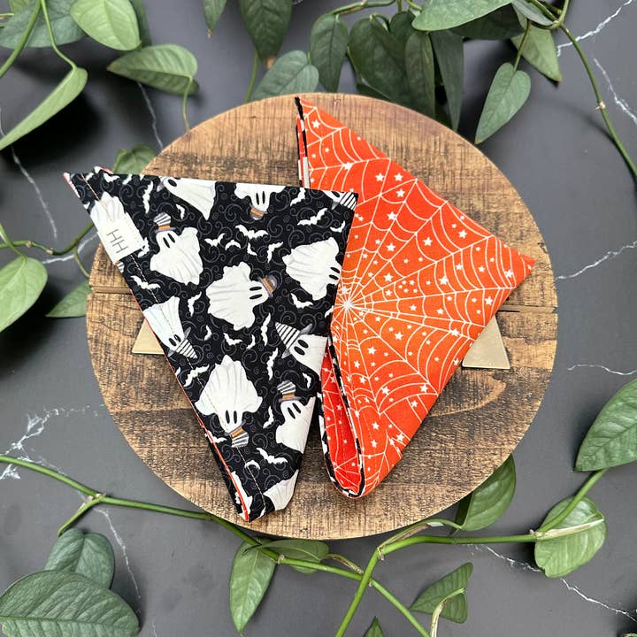 Scary Ghost Bandana for wholesale by Hodge House