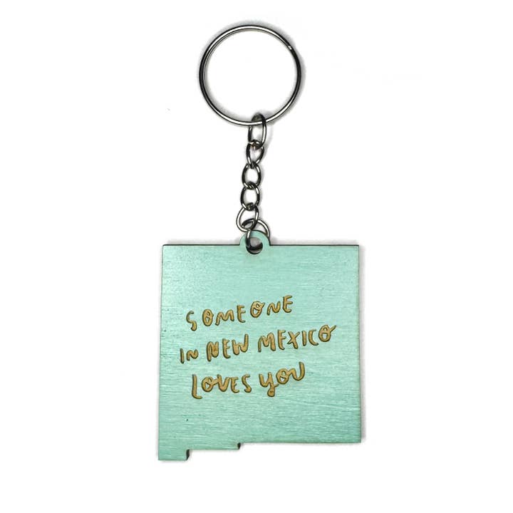 Someone in New Mexico Loves You Keychain for wholesale by SnowMade