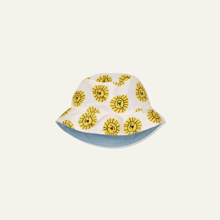 Mon Coeur - Wholesale Bucket Hat - Kids - Recycled Cotton Reversible Denim Hat