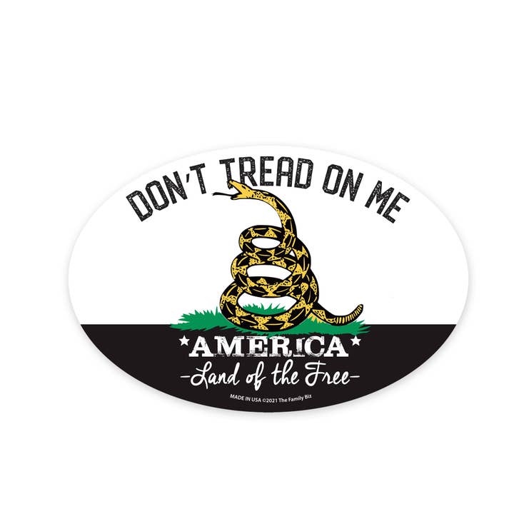 Don't Tread On Me - 4 x 6 in. Magnet for wholesale by Lucky Shot