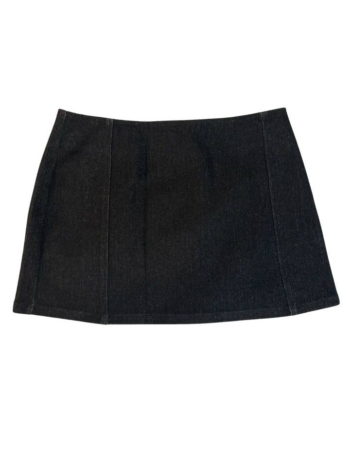 Rebel Reid - Wholesale Bustier - Women's - Black Denim Bustier Top4