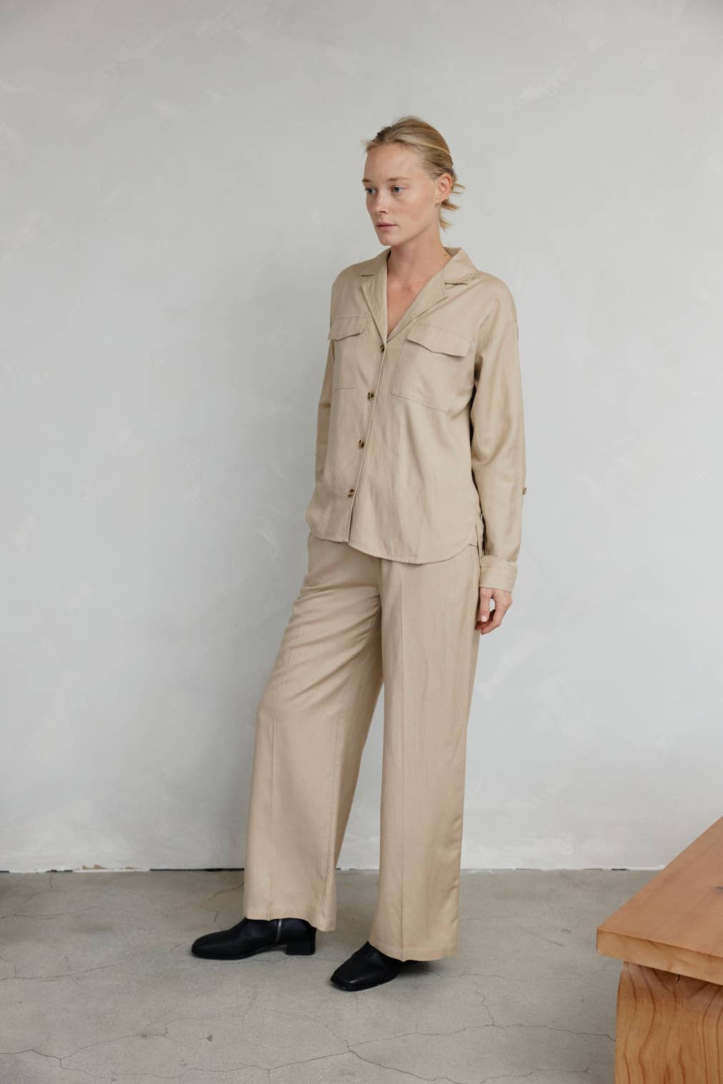 MOD REF - Wholesale Button Down Shirt - Women's - The Luciana Top | Relaxed Linen Button-Down Top10