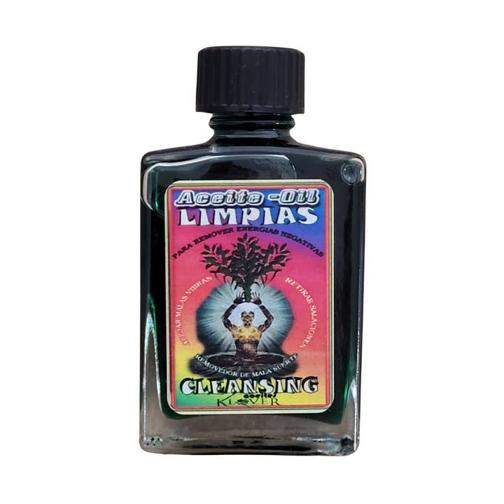Cleansing Spell Oil - 1 fl oz. Bottle for wholesale by Botanica Luz Del Dia Inc