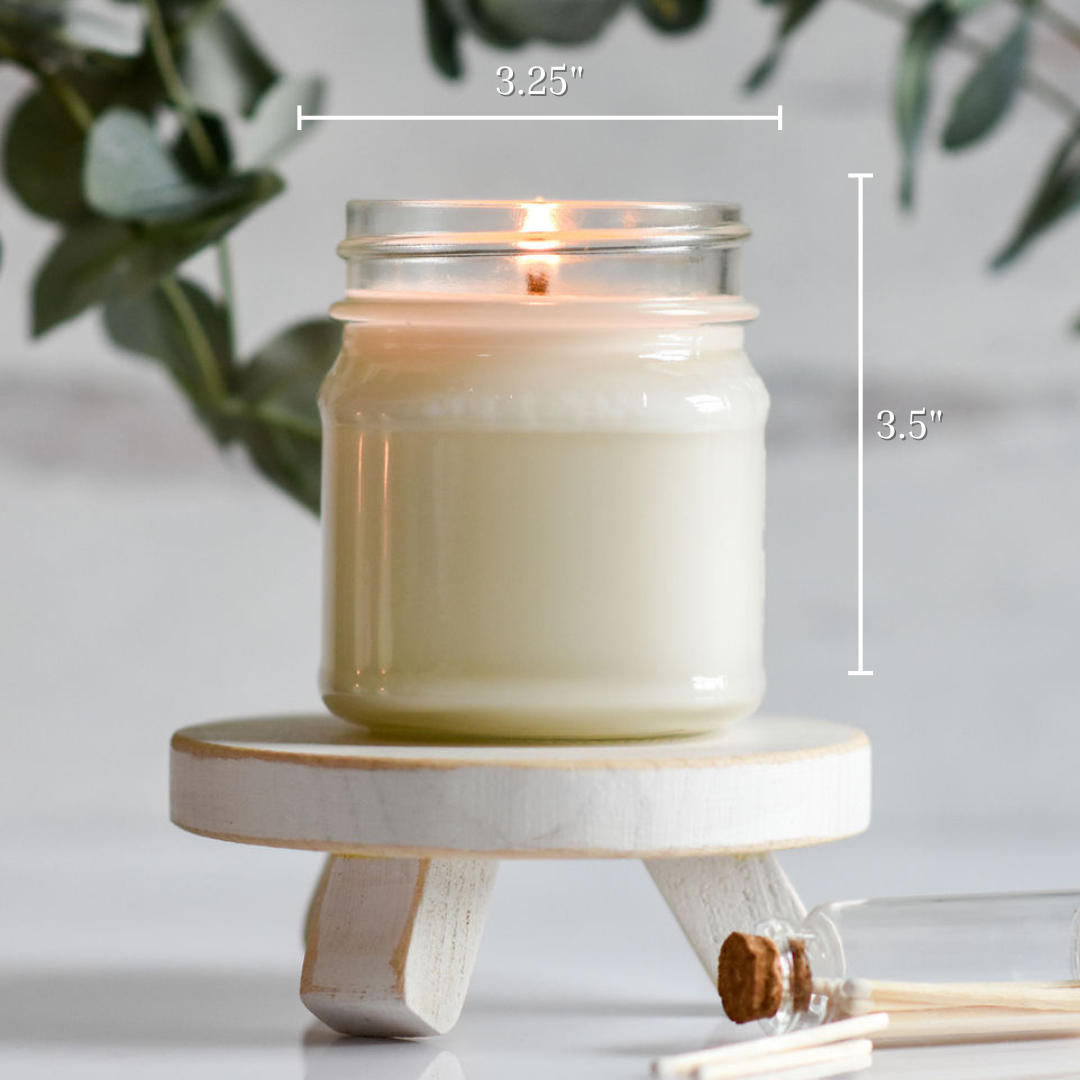 Birchouse Botanicals - Wholesale Jar/Filled Candle - East Coast 8 oz. Soy Candle - Coastal Home Decor, Fragrance3