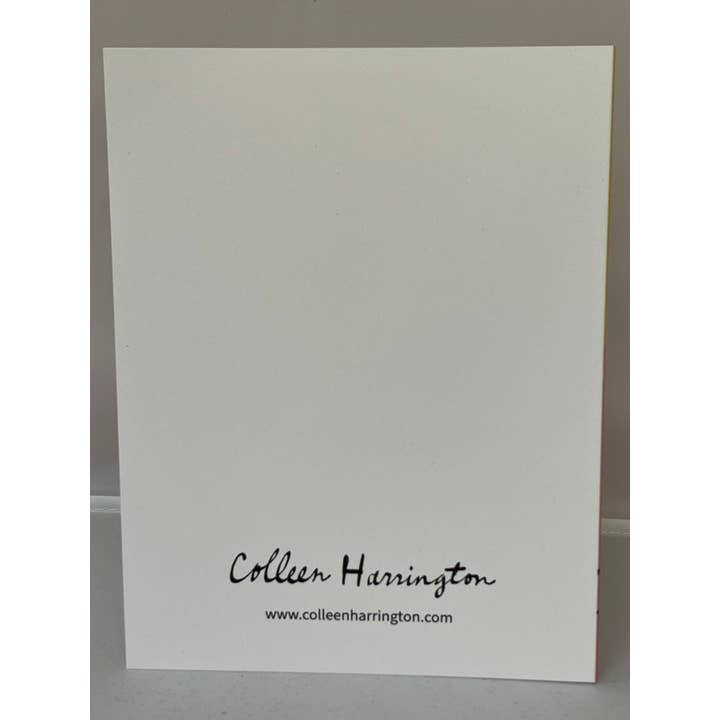 Colleen Harrington Studio – Engroshandel Hverdagshilsen kort – A2 Hilsen Kort - Tomme Gule Støvler3