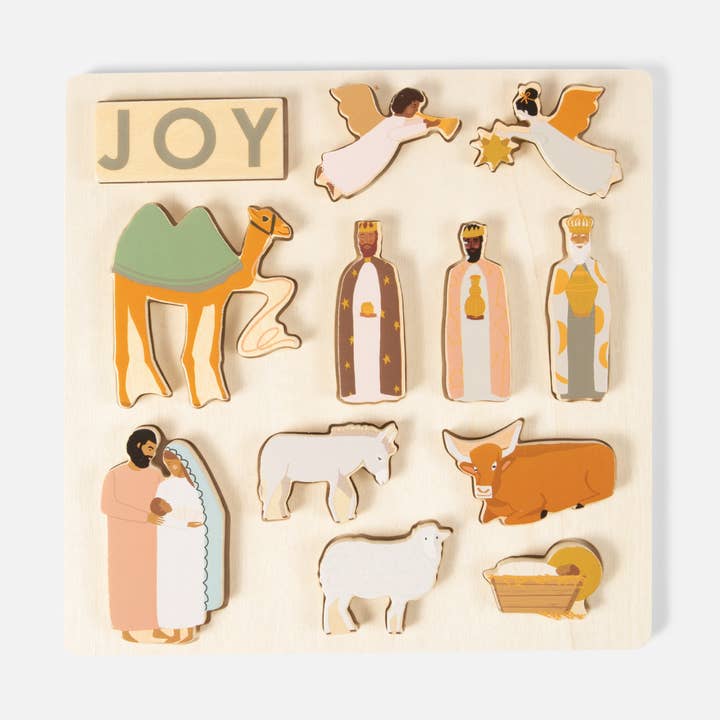 Be A Heart - Wholesale Puzzle - Kids - Nativity Wooden Puzzle