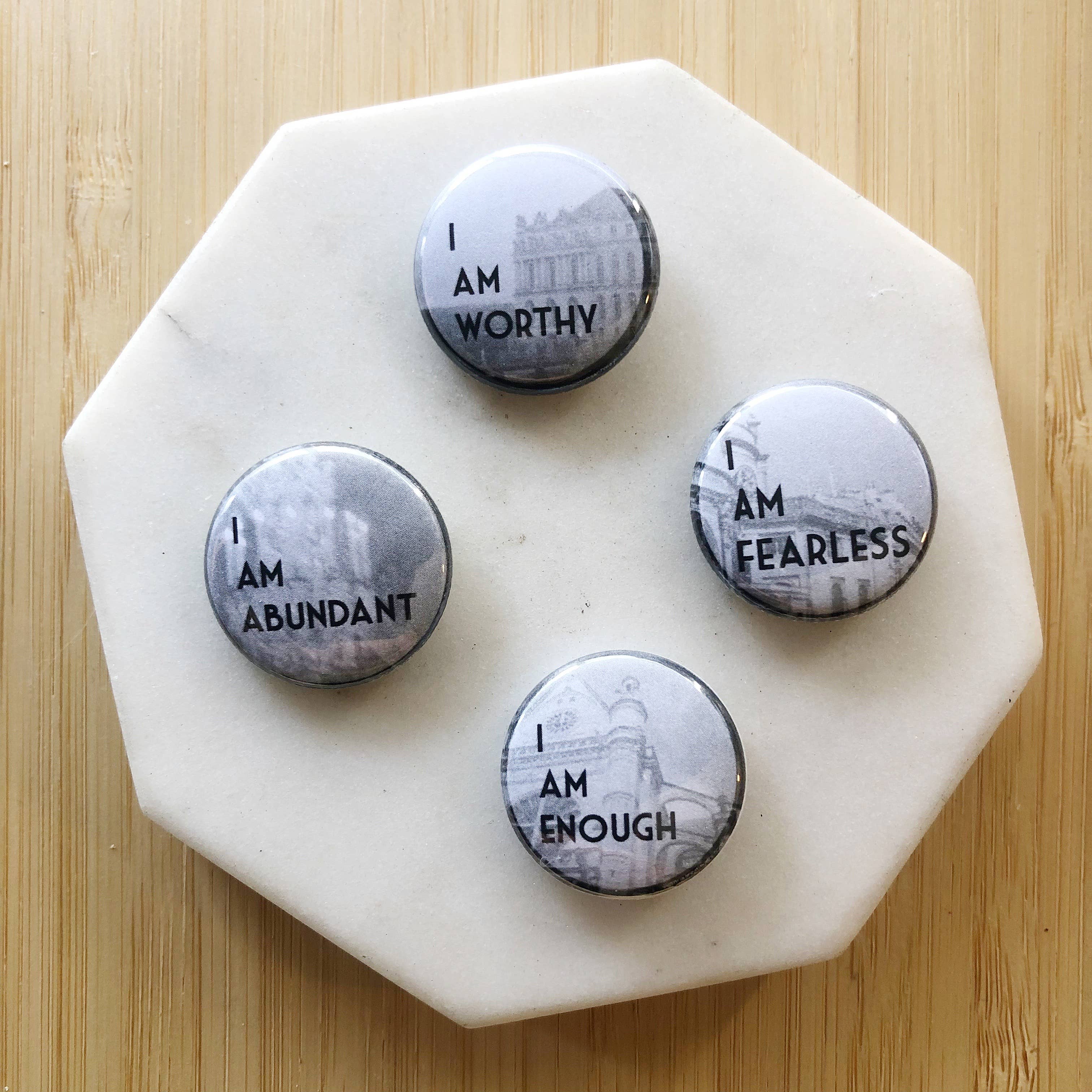 Victoria Ann Meyers – Engroshandel Reversnål/knap – Bekræftelse Pinback Knapper2