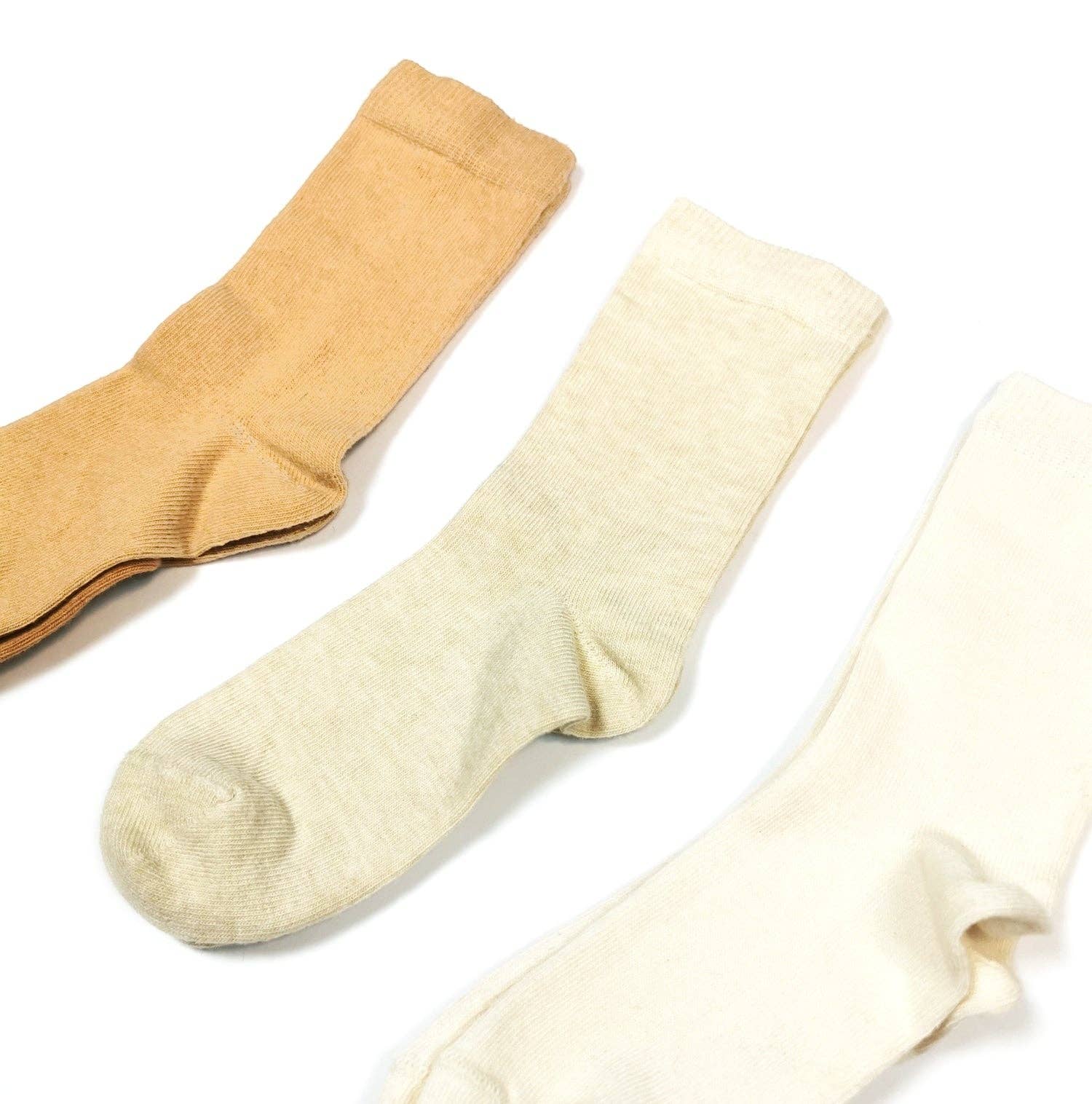 Q for Quinn - Wholesale Socks - Kids - Pure (No Dye) Kids' Socks (3 pairs) – 98% Organic Cotton7