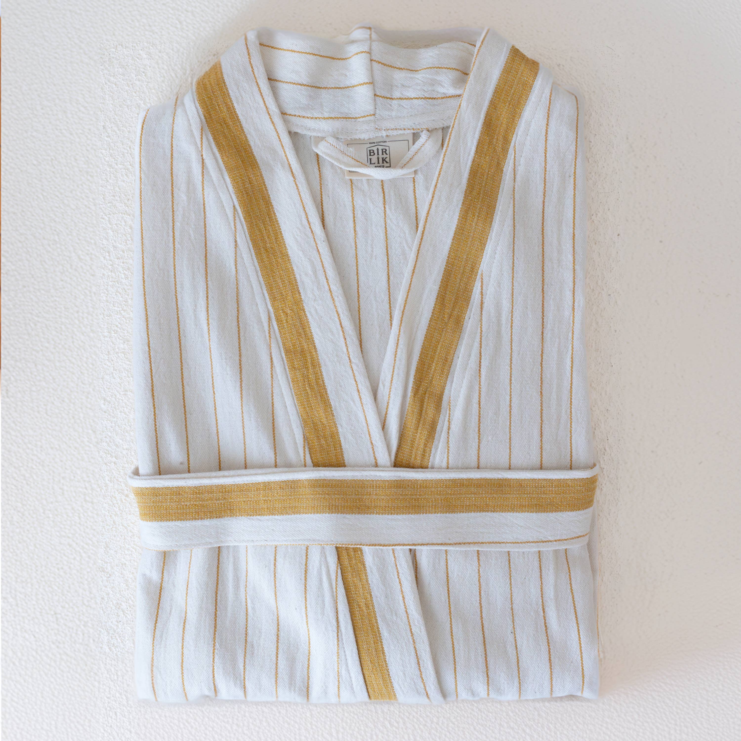 Vivamaison - Vendita all'ingrosso Vestaglia - Unisex - Kimono a Righe in Cotone Premium, Comfort Leggero30