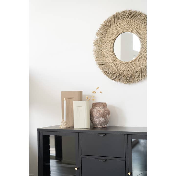 Marron Vase marron. 24x8,5x35,5 cm en vente sur Faire1