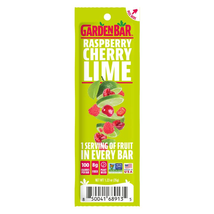 Raspberry Cherry Lime Garden Bar for wholesale by Earth Ranch LLC