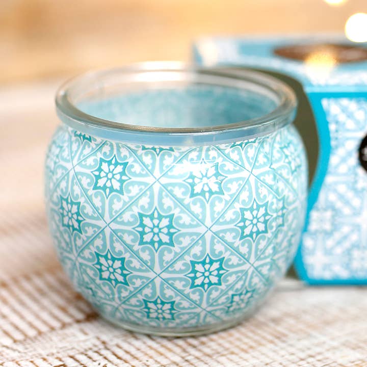 3 scented candles in glass - Fresh Linen for wholesale by Ethike.eu