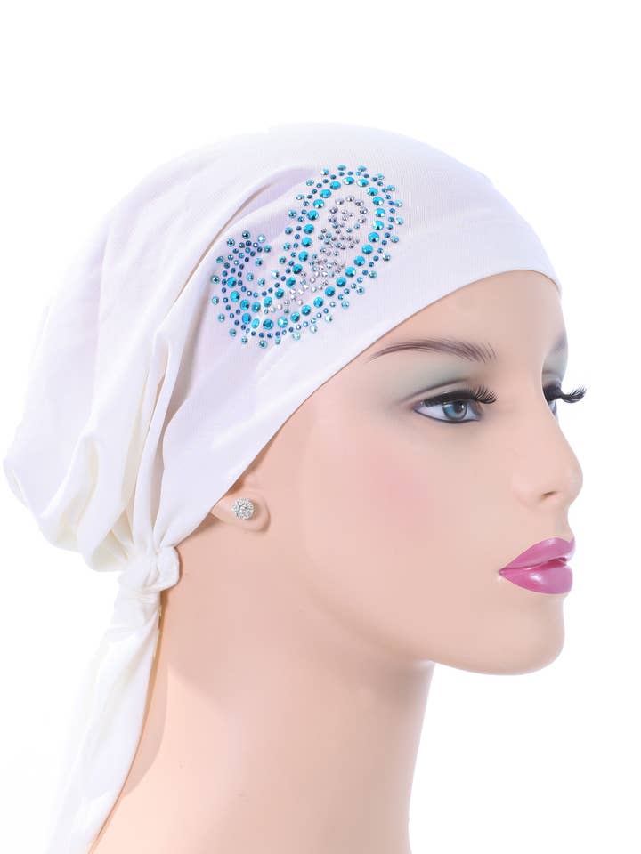 Pre-tied Headscarves R-213 for wholesale by Cherie Accessories