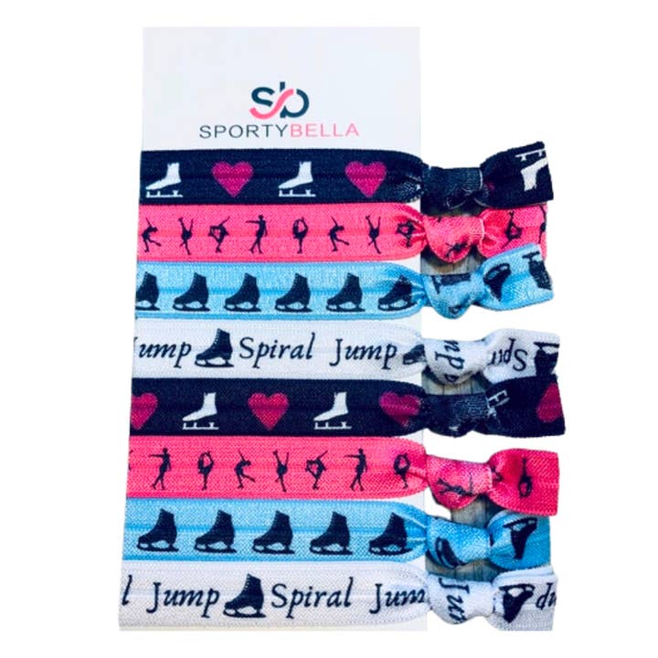 Cravatte per capelli per pattinaggio artistico per la vendita all'ingrosso da parte di Sportybella