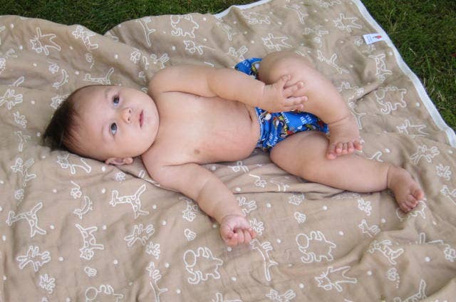 KaWaii Baby Diapers - Wholesale Bedding Blanket - Soft Swaddle Receiving Blanket Bed Throw for Newborn Infant 8