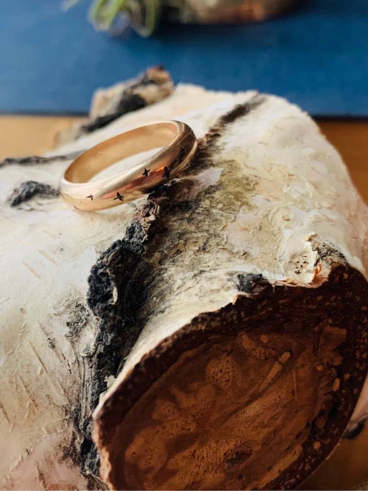 Starlight Band - 14k Gold Fill for wholesale by Notions of Lovely