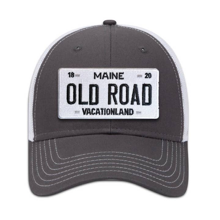 Maine Truckerkeps - Vit 1820 för wholesale av Old Road Brand