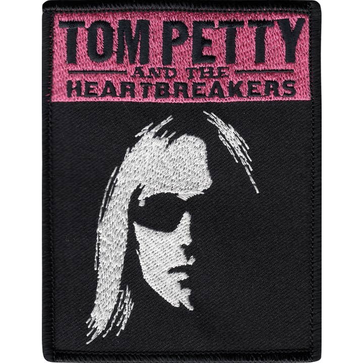 Square Deal Recordings & Supplies - Wholesale Patch - Patch - Petty, Tom - Black & White Head Shot With Logo