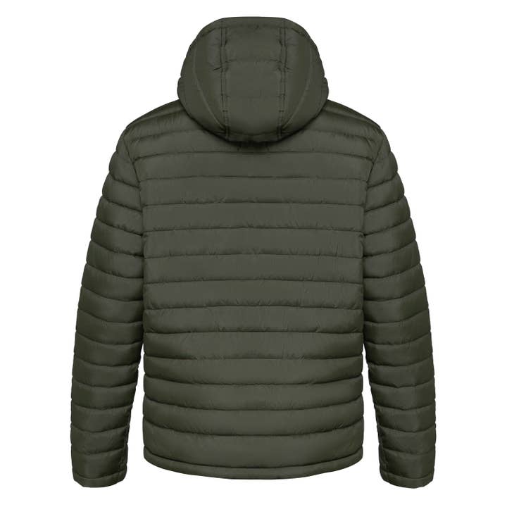 Rokka & Rolla - Wholesale Puffer Jacket - Men's - Men's Midweight Puffer Jacket Hooded Coat30