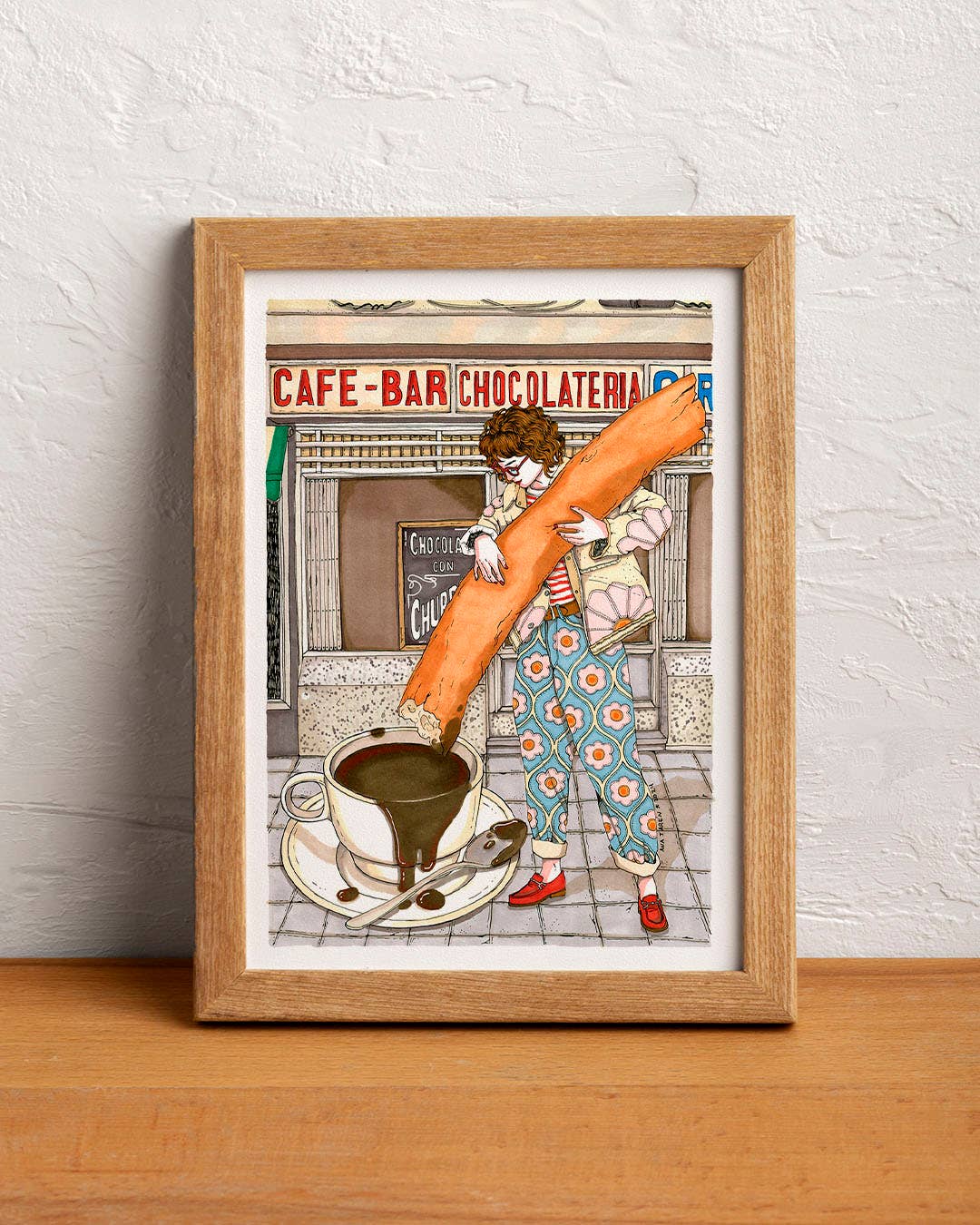 ANA JAREN STUDIO - Wholesale Art Print - Churros -  Art Print1