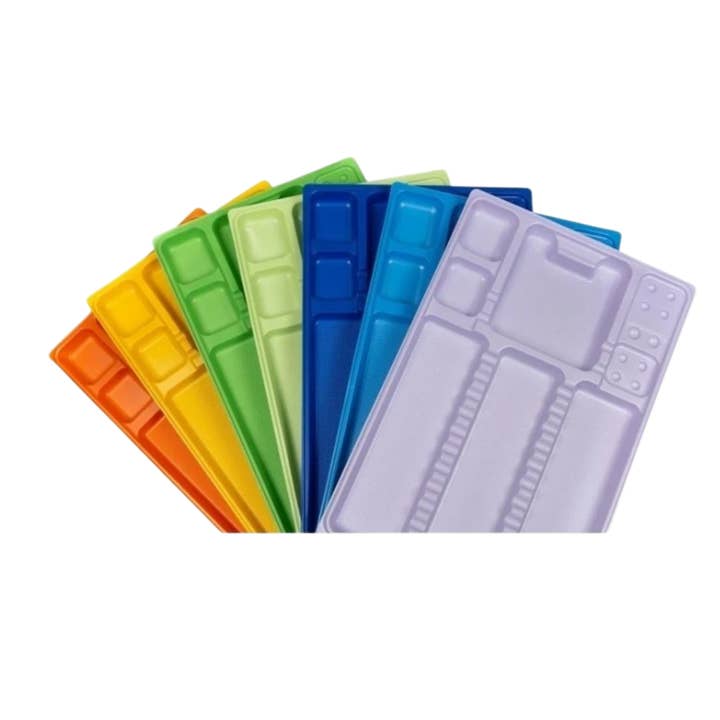 50 tabuleiros de cuidados descartáveis com compartimentos - 3 formatos por atacado de My Podologie