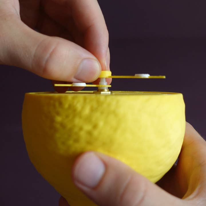 Roomberry - Wholesale Wall Clock - Lemon Clock – Playful Kitchen Clock in Citrus Look for Fresh Fruit Decor4