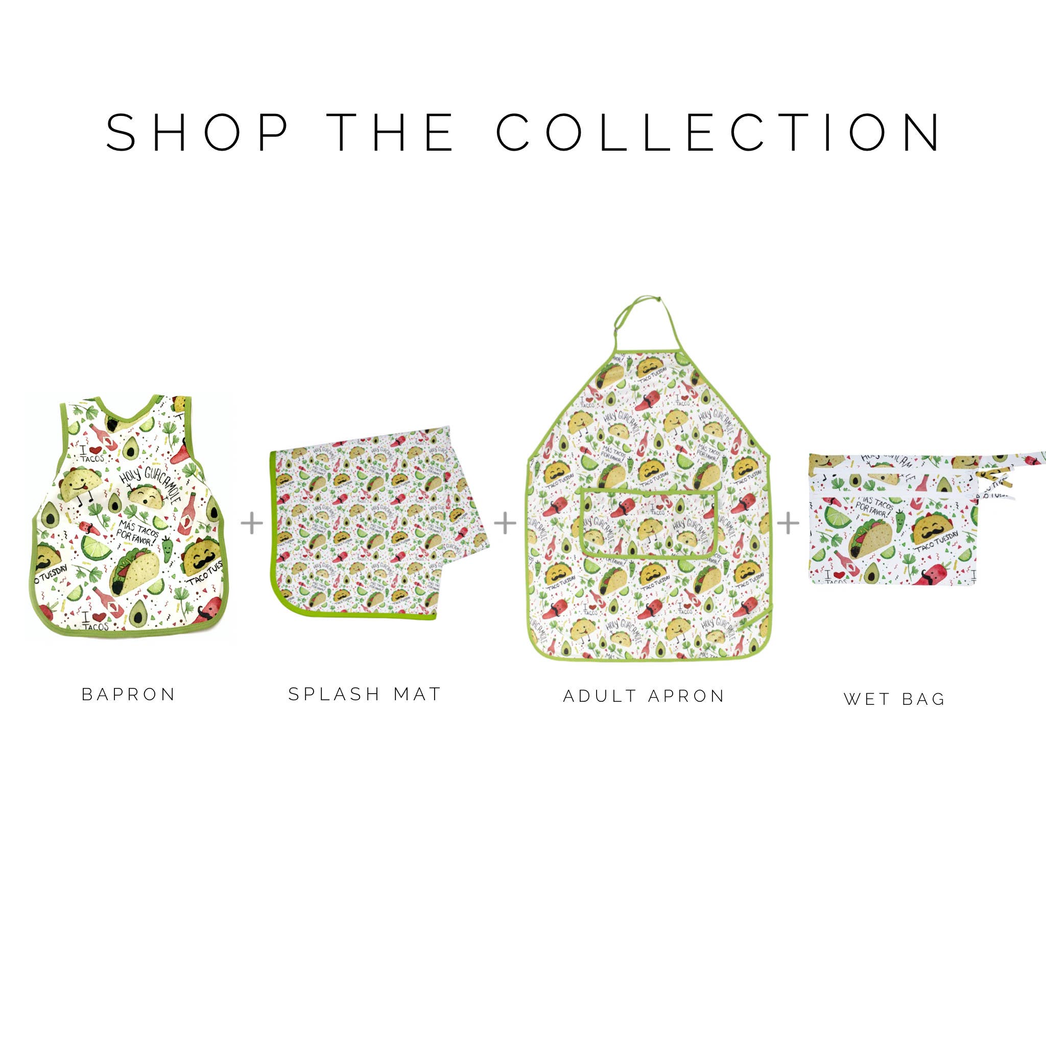 BapronBaby - Wholesale Wet Bag - Kids & Baby - Taco Party Waterproof Wet Bag2