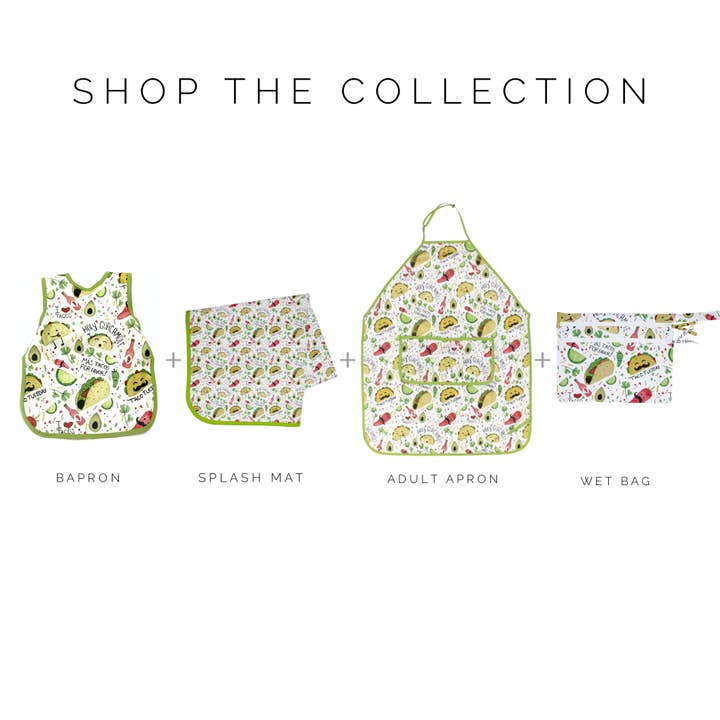 BapronBaby - Wholesale Wet Bag - Kids & Baby - Taco Party Waterproof Wet Bag2