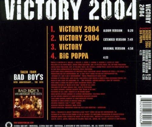 Real Retro - Wholesale Music CD/Vinyl - VICTORY 2004 - 3 MIXES Notorious B.I.G. Vinyl Record1