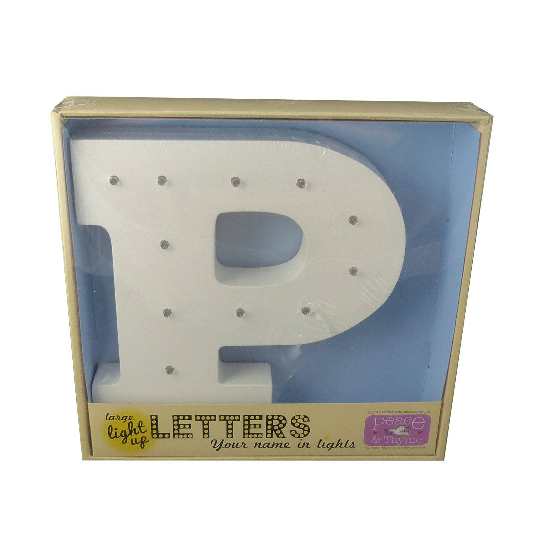 Instant Gifts International - Vente Pancarte - Grandes lettres lumineuses16