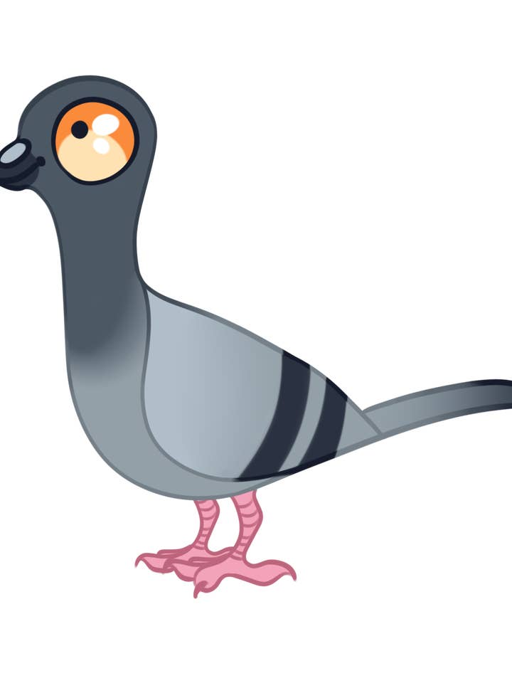 Pige - acrylic Sticker for wholesale by Happi Noggi